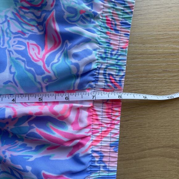 Lilly Pulitzer Luxletic Shorts Womens Extra Small Pink Lined Lightweight Workout - Picture 5 of 9